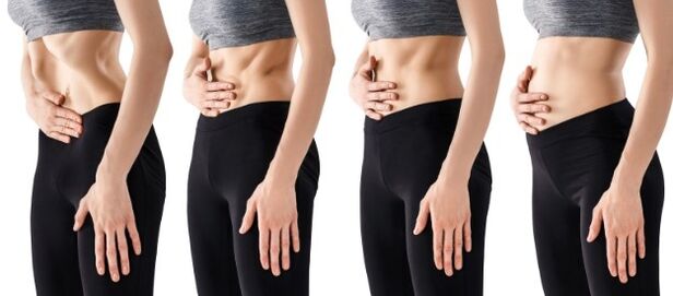 Vacío en el abdomen